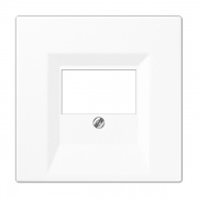 Накладка для USB зарядки и акустических розеток Jung LS Белый