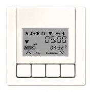 Клавиша управления жалюзи "Комфорт" с таймером Jung LS Слоновая кость