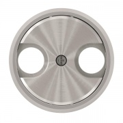 Накладка для TV-R розетки АВВ SKY Moon, кольцо хром (8650 CR)