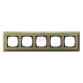 Рамка 5-ая Gira ClassiX Art Бронза/Бронза