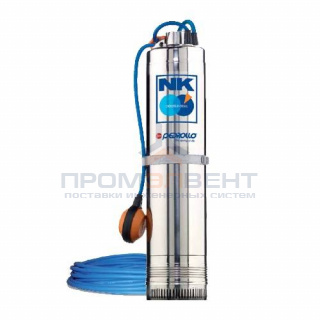 Насос колодезный Pedrollo NKm 2/5 GE-N (1,1 кВт, Qmax 80 л/мин, Hmax 79 м, 1x230В, с поплавком)