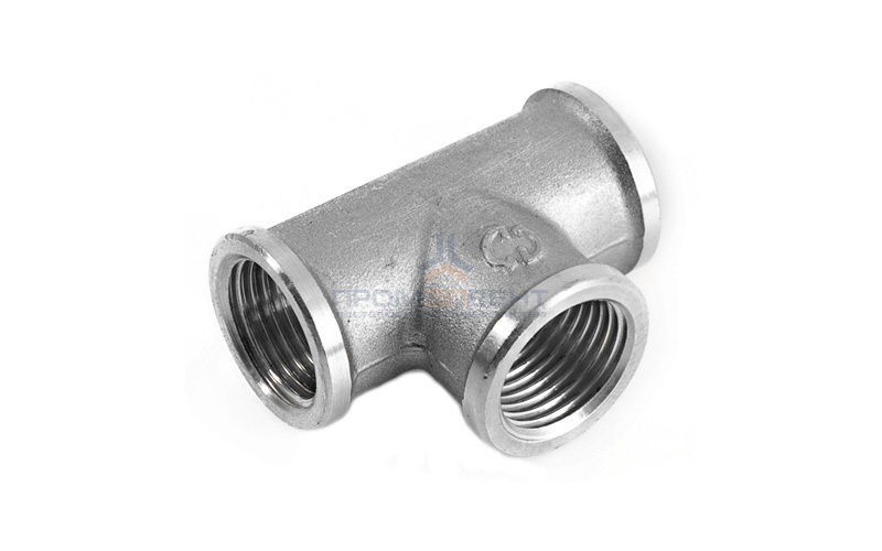 Тройник латунный резьбовой равнопроходный STOUT (ВР) - 3/8