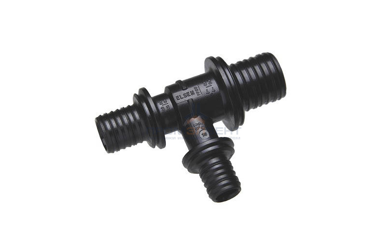 Тройник переходной ELSEN MONOLIT - 32 x 16 x 32 (для труб из сшитого полиэтилена, пластик)