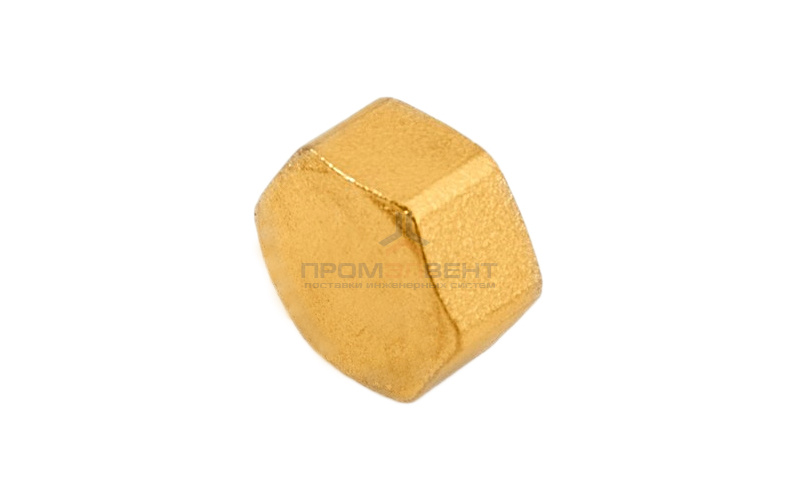 Заглушка латунная с внутренней резьбой STOUT - 3/4
