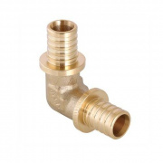 Отвод 90° VALTEC VTm.451.G - 16 (для труб из сшитого полиэтилена, латунь)