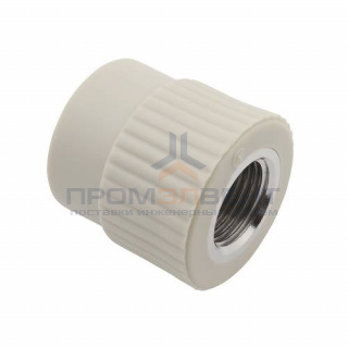 Переход на внутреннюю резьбу FV-Plast - 16 x 1/2" (для полипропиленовых труб, цвет серый)