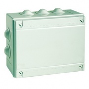 Коробка ответвит., с каб. вводами 2х40мм, IP55, 240х190х90мм
